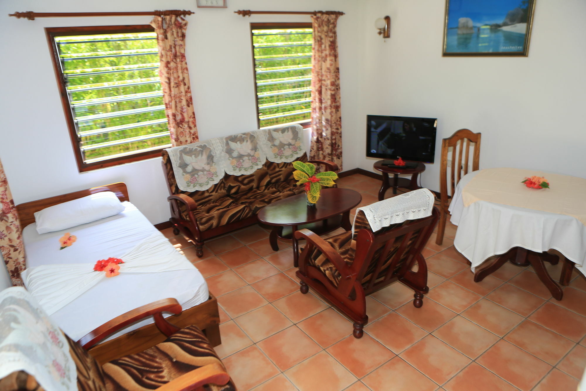 Chalet D Anse Reunion La Digue Exterior photo